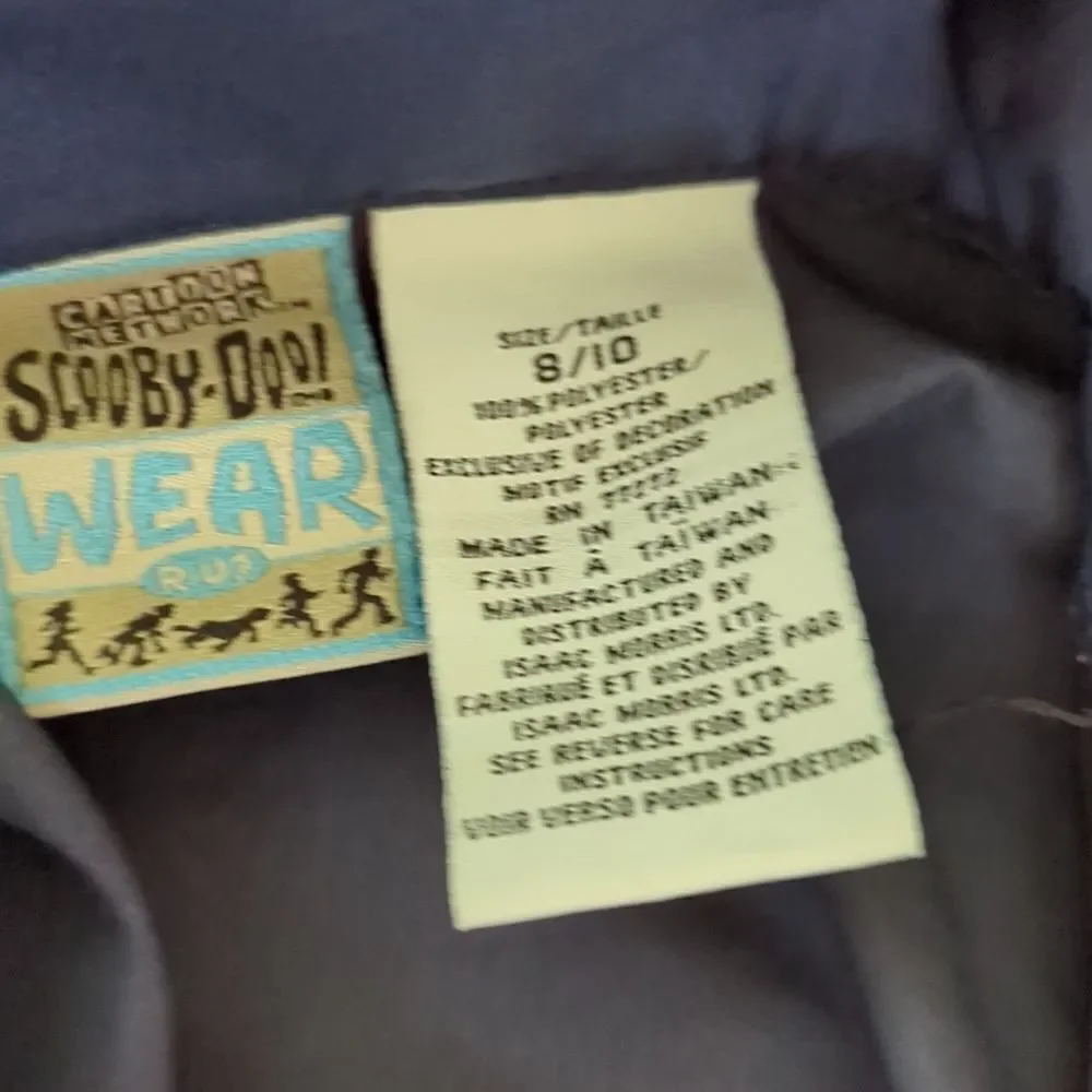 Scooby‎ Doo vintage boys soccer lightweight jacket size 8/10